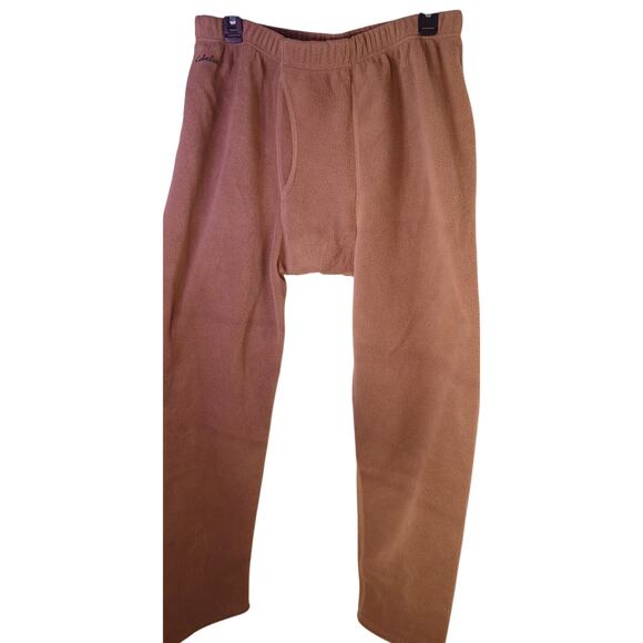 Cabela's Polartec Thermal Fleece Base Layer Pants for Men Size Large Beige - Picture 1 of 7